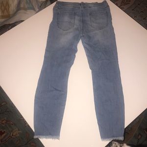 Cello ripped jeans with denim patches behind rips